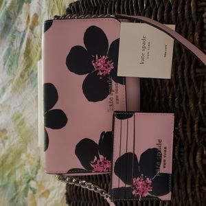 Kate Spade cross body and card case